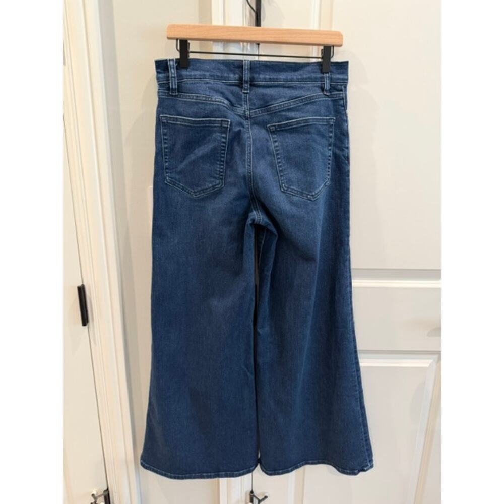 FRAME Le Palazzo Crop Wide Leg Jean in Keepsake Size: 29 - Picture 6 of 10